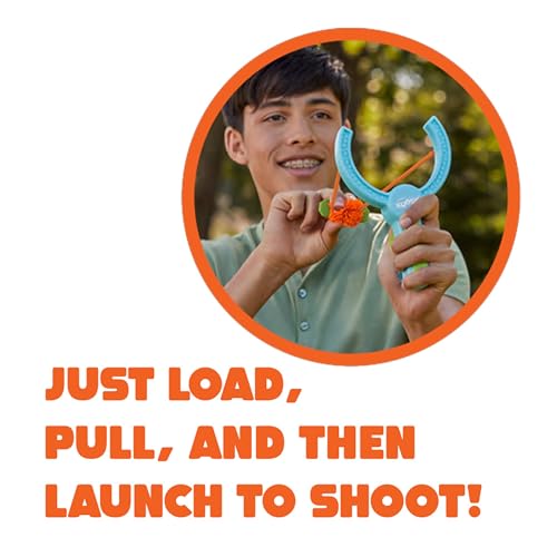 Kids Slingshot Toy with Mini Balls – Outdoor Family Play, Easy Load & Launch, Ages 6+