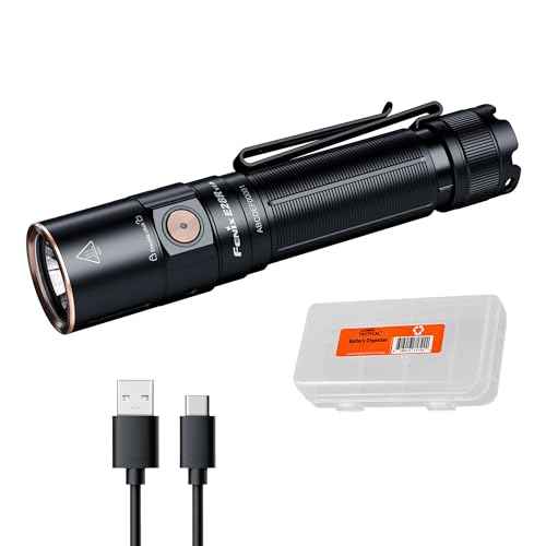 Fenix E28R V2.0 EDC Flashlight, 1700 Lumen USB-C Rechargeable Compact Pocket Size with Magnetic Tail