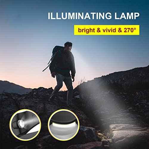LED Headlamp, 2 Pack Rechargeable Head Lamp Flashlight Motion Sensor, flex pro lightbar 270¡Æ Wide Beam Bright headband, COB XPE Lightweight Waterproof Head Light for Outdoor Running Camping Hiking