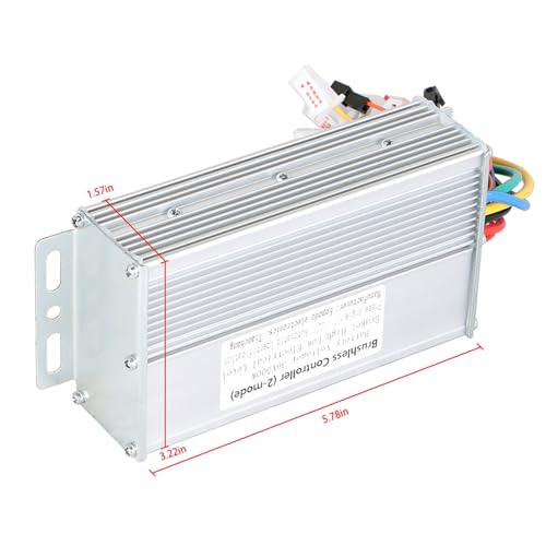 36V 500W Brushless Electric Motor Speed Controller for E-Bikes & Scooters