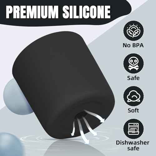 Silicone Higher Boot Compatible with Owala 30oz & 40oz FreeSip Sway Bottles & Tumblers, Large Protection Anti-slip Bottom Cover Sleeve for Freesip Sway Tumbler and Bottle