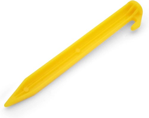 Coghlan's 9-inch ABS Tent Pegs - Lightweight Durable Plastic Grounds Stakes for Camping Tents, Outdoor Canopy Stakes for Beach and Garden, Lawn and Rain Tarp