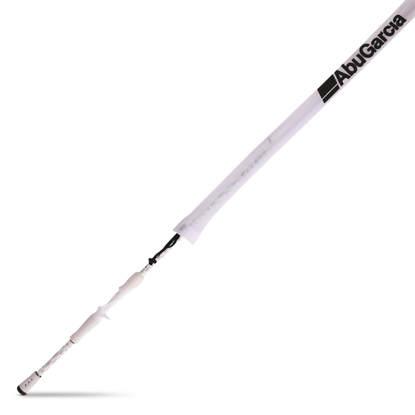 Abu Garcia® Premium Fishing Rod Sleeve, 67 in., Lightweight and Extremely Durable Woven Nylon PET Fishing Rod Cover, Reinforced Tip, Easy-Close Drawstring