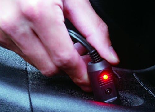 Maxsa 20014 Large Heated Travel Blanket for In-Vehicle Usage with 12-Volt Car Adapter and Safety Timer (41"" x 57""), Red Plaid