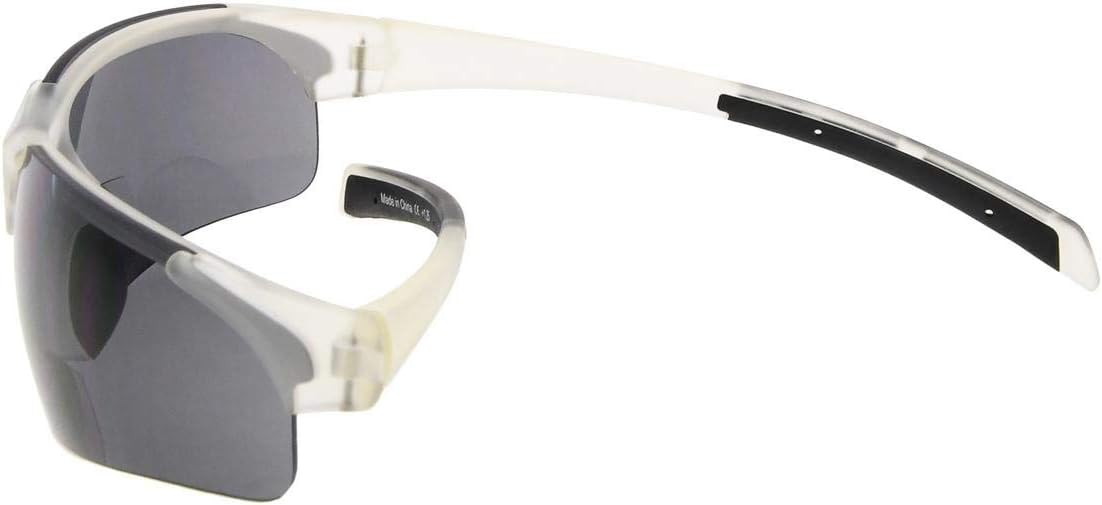 Eyekepper TR90 Unbreakable Sports Polarized Half-Rimless Bifocal Sunglasses