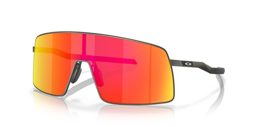 OAKLEY Sutro TI OO6013 601302 36MM Satin Carbon/Prizm Ruby Shield Sunglasses for Men+ Bundle Accessory Leash Kit, Microfiber Pouch