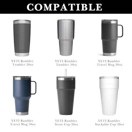 Linkidea Water Bottle Boot Compatible with YETI Rambler Tumbler 20oz/30oz, Travel Mug 20oz/30oz, Silicone Anti-Slip Water Bottle Bottom Sleeve Cover Protector (Black / 2 Pack)