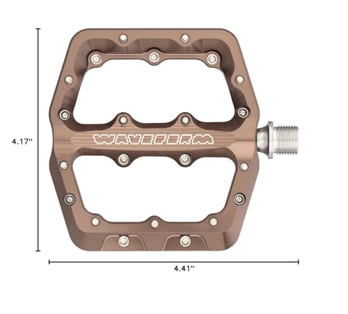 Wolf Tooth Waveform Aluminum Pedals - Large - Espresso