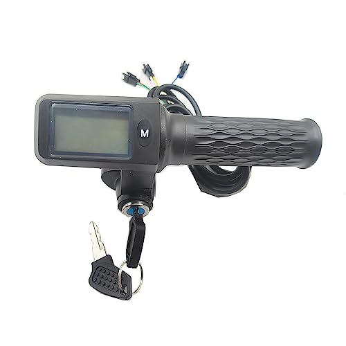 Electric Scooter Throttle Controller with Speed & Mileage Display 36V-72V Universal