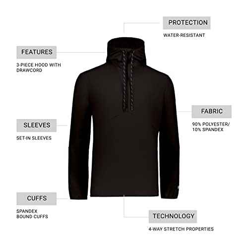 Russell Athletic Men's Legend Hooded Pullover Jacket