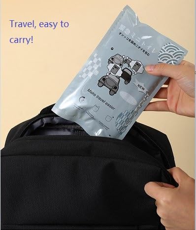 Generic Emergency Mini Portable Toilet, 700cc Capacity, Unisex, for Travel, Camping, Traffic Jams (800), Gray, QYT002