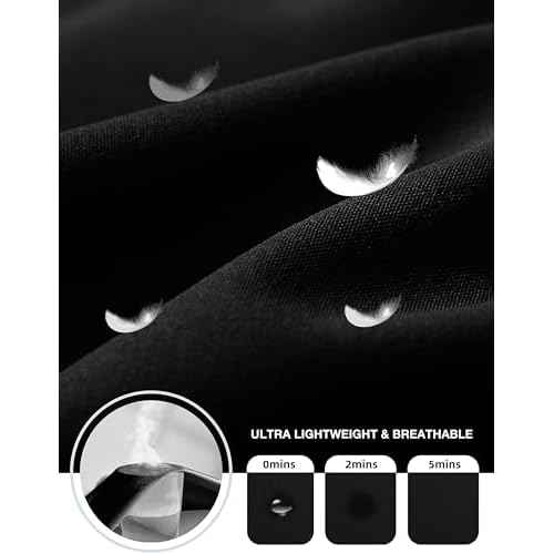 G Gradual Men's Joggers with Zipper Pockets Lightweight Athletic Workout Pants Quick Dry Sweatpants for Men Running Hiking