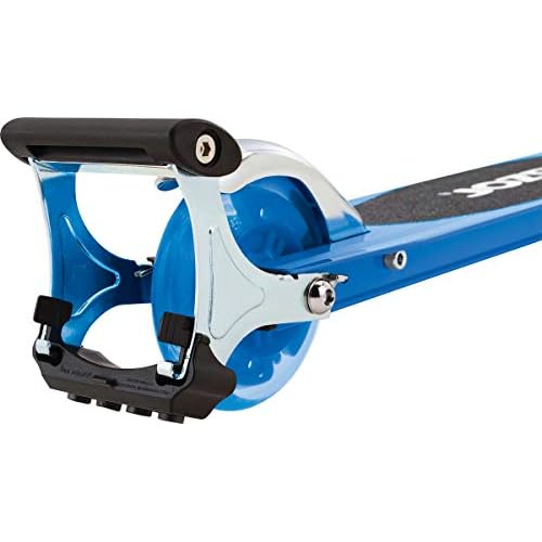 Razor S Spark Sport Kick Scooter - LED Light-Up Wheels, Full-Deck Grip Tape, Spark Bar, Lightweight Aluminum Fram, Foldable