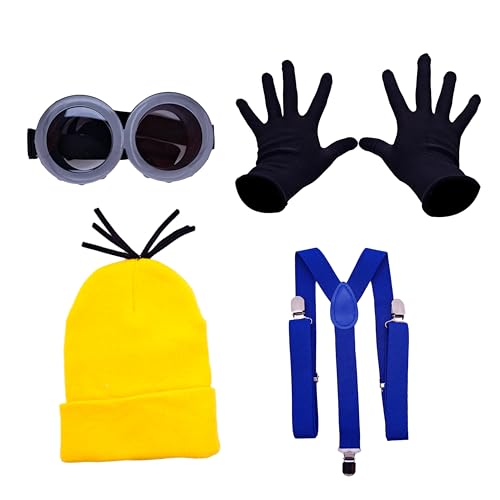 ASVP Shop Goggle Glasses With Strap For Costume Perfect For Cosplay, Halloween And Dress Up Parties