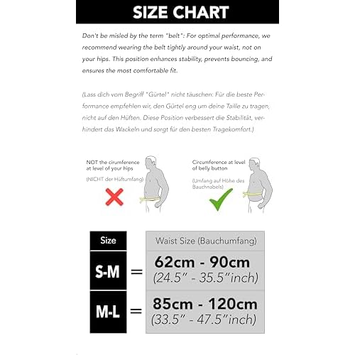 Fitgriff¢ç Running Belt for Men & Women - Secure Jogging Pouch for Phone, Keys & Essentials - For All Cell Phones