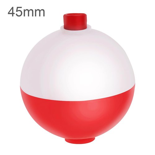 OriGlam 12pcs Fishing Snap-On Floats Bobbers Set, Push Button Sea Carp Fishing Round Buoy, Hard ABS Round Floats Bobbers Fishing Floats (25mm 32mm 38mm 45mm)