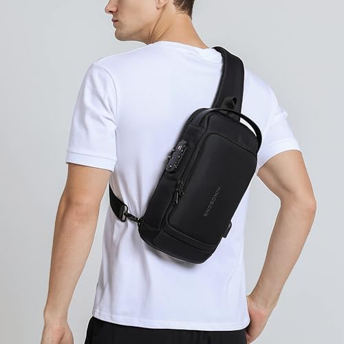 Kingsons Anti-Theft Crossbody Sling Bag for Men - Model Ks3283w