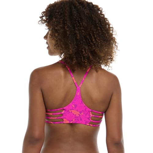 Body Glove Women's Alani Strappy Back Halter Bikini Top Swimsuit