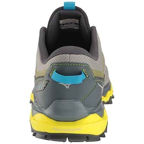 Mizuno Men's Wave Mujin 9 Running Shoe, Ghost Grey-Ombre Blue, 7