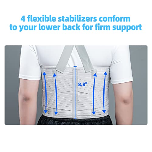 Solmyr Rib Injury Belt Chest Binder XX-Large Support for Rib & Sternum Injuries