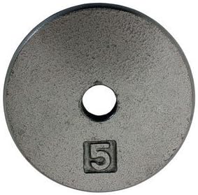 Ader Standard 1" Hole Cast Iron Weight Plate 1.25lb, 2.5lb,5lb, 7.5lb,10lb, 12.5lb,20lb. 25lb,50lb