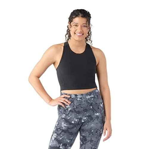 Smartwool Women's Active Crop Bra Black S