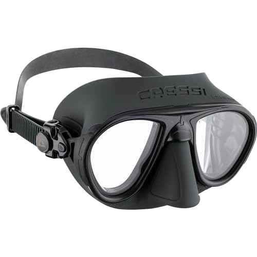 Cressi Adult Scuba Diving Mask, Fog Stop, Low Volume, Wide View - Calibro: made in Italy
