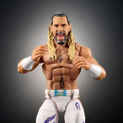Mattel WWE Elite Action Figure & Accessories, Series #117 6-inch Collectible Seth ¡°Freakin¡± Rollins with 25 Articulation Points & Swappable Hands