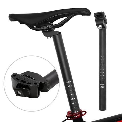 25.4MM Bicycle Seat Post with Adjustable Clamp - 300MM Length
