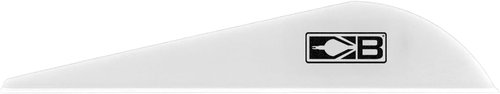 Bohning 101036WH25 Heat Vane, 2.5 White, 36pk