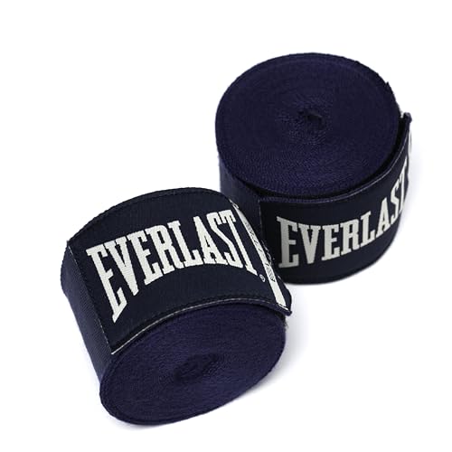 Everlast Elite 180X-Large Blue Boxing Hand Wraps - Support & Comfort