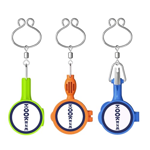 3-Pack Fishing Knot Tying Tool Set for Fly Fishing & Line Tying
