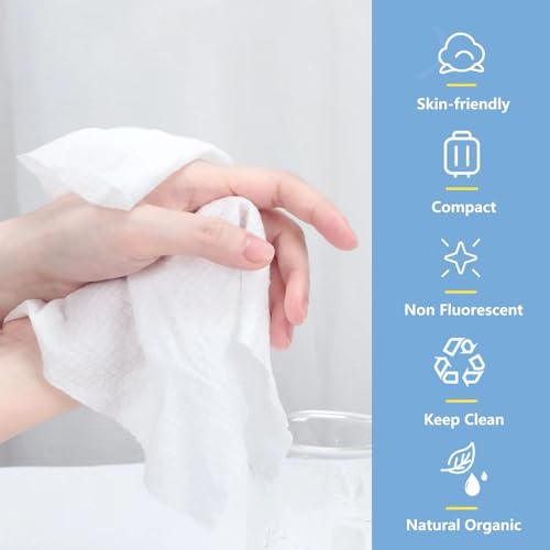 Compressed Towels for Camping and Travel - White 160 Pack
