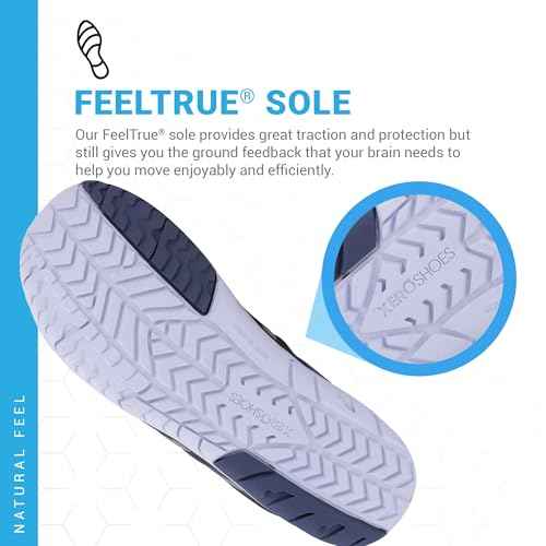 Xero Shoes Women's HFS Original Barefoot Running Shoes, Steel Gray, 5