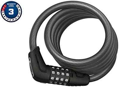 ABUS Numerino 5510C Cable Lock - Secure Combination Lock for Bicycles & Gear