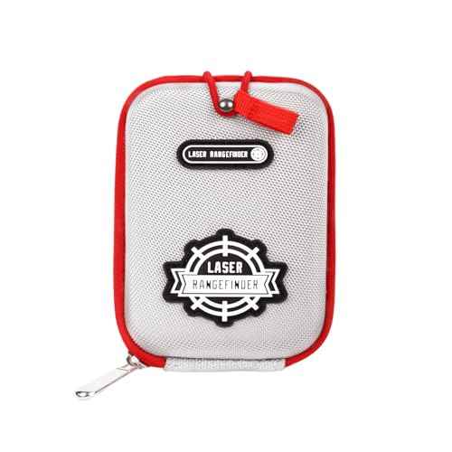 Golf Range Finder Case - Universal Protective Rangefinder Hard Case Compatible with Bushnell, Callaway, Garmin & More Rangefinders, Shockproof Anti-Scratch Rangefinder Pouch (Silver)