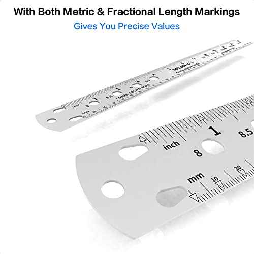 Bike Spoke Length, Ball Bearing, Crank Cotter and Nipple Size Ruler Gauge Tool for MTB Road Bicycle Measuring