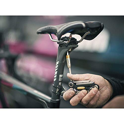 Topeak Nano TorqBox DX ? Professional Mini Torque Tool Set for Cyclists | Includes 4/5/6 Nm TorqSockets, Hex & Torx Bits, Precision Limit Design, Carry Case (4.59 oz)