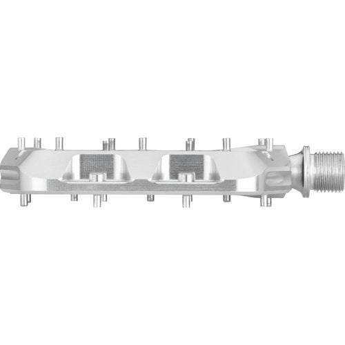 Wolf Tooth Waveform Aluminum Pedals - Small - Raw Silver