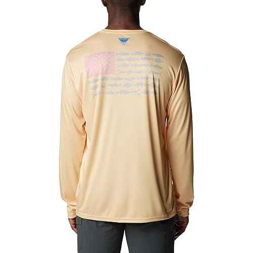 Columbia Mens Terminal Tackle PFG Fish Flag Ls