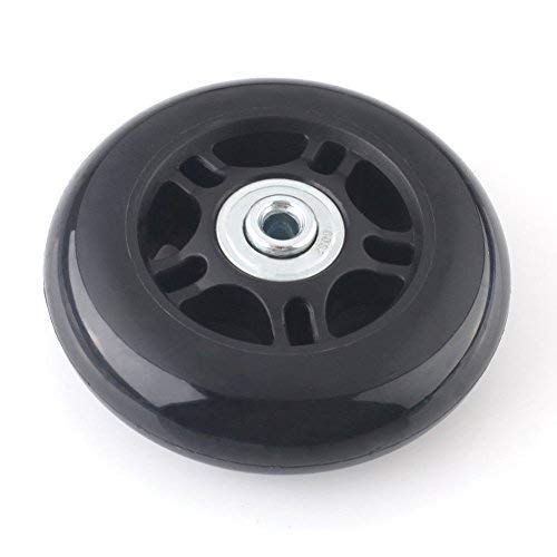 F-ber Suitcase & Inline Skate Wheel Replacement Kit 64mm OD with 30 & 35mm Axles - Variation of OD:64 W:18 ID:6