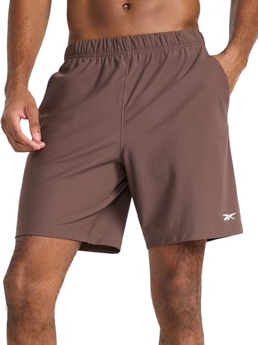 Reebok Men's Jumpstart 8-Inch Short - Large, Bracken - Lightweight Polyester
