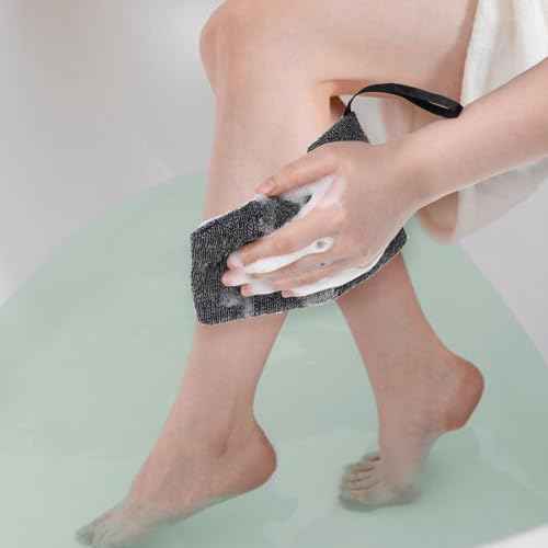 2Pcs Travel Soap Bar Bag with 2 Pcs Foaming Nets, Quick Dry Soap Pouch Bar Soaps Case for Baths or Showers Travel Portable Case Bars Cleaner Pouch Saver Pocket for Camping Enthusiasts£¨Black & Grey£©