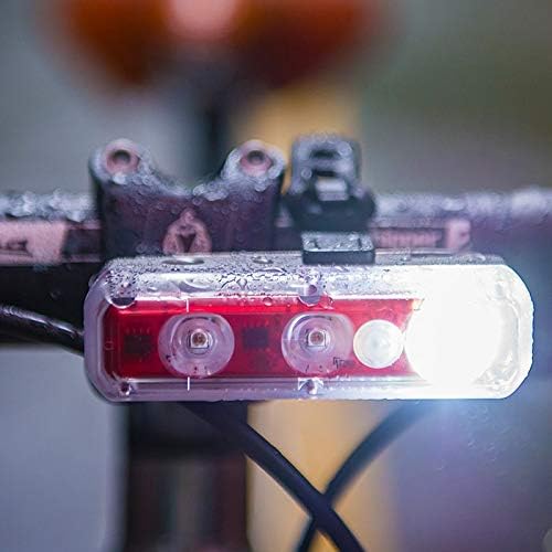 Blackburn 2'Fer-XL Multisport 200 Lumen Front and or Rear Waterproof Rechargeable Lights - Easy Mount Handlebar or seatpost