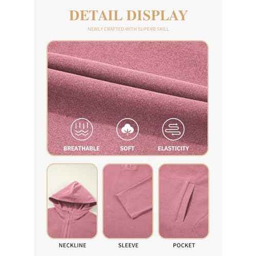 Eytino Women Plus Size Sweatshirt Half Zip Long Sleeve Hoodies Tops Oversized Casual Sweaters with Pockerts(1X-5X)