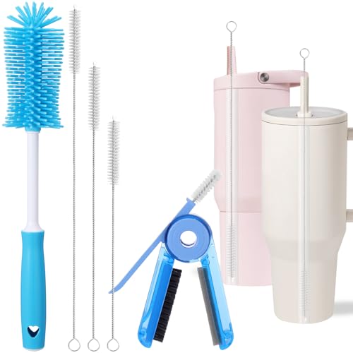 XANGNIER Water Bottle Cleaner Brush Kit for Hydrojug 32oz/40oz - 5 Pieces