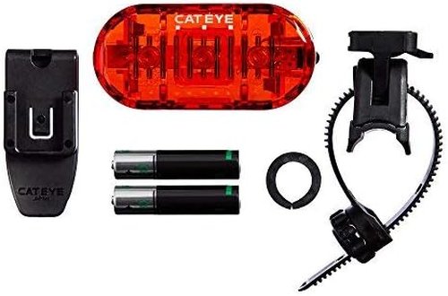 CATEYE Omni 3 Bike Safety Light – IPX4 Waterproof 3 LED Safety Light with 360° Visibility, Multiple Flashing Modes, AAA Battery, 200+ Hour Runtime, Fits Road, Urban, MTB & Kids Bikes