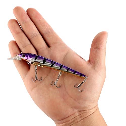 Berkley Hit Stick Fishing Hard Bait - Viking Perch 4.5in 1/3oz Lure