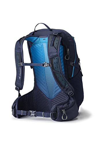 Gregory Maya 25L Women's Day Hiking Backpack, Ventilated Backpanel, Built-In Hydration Attachment for Water Bladder (Reservoir Not Included), One Size Fits All, Storm Blue