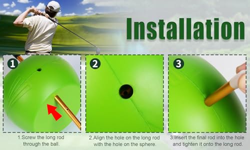Golf Connection Ball Training Aid - 1 Pack, Green
